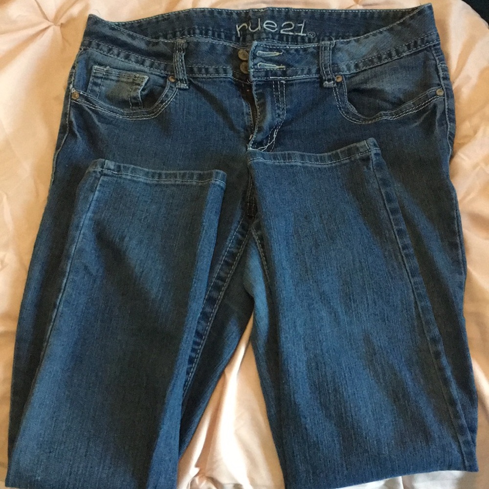Rue21 Low rise short skinny jeans